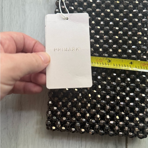 NWT Beaded Mobile Phone Crossbody Bag – Timeless Elegance & Practicality Gray - Picture 6 of 8